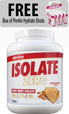 Per4m isolate zero 2kg - whey isolate - free hydrate shots