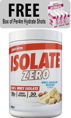 Per4m isolate zero 900g - whey isolate - free hydrate shots