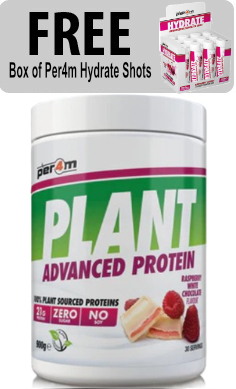 Per4m plant protein 900g free hydrate shots