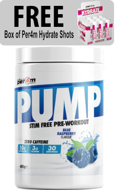 Per4m pump preworkout free hydrate shots