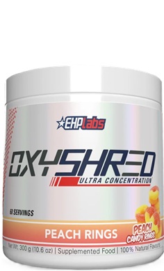 EHP Labs Oxyshred ultra concentrate peach rings