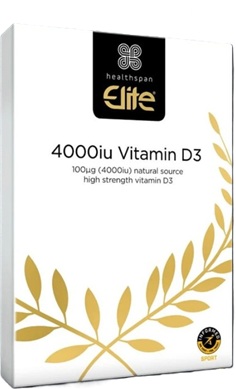 Healthspan Elite Vitamin D3 4000iu Informed Sport