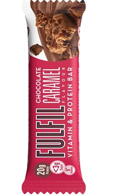 Fulfil Nutrition Chocolate caramel Protein Bar