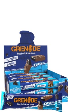 Grenade Oreo Carb Killa protein bar box