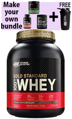 optimum nutrition whey Protein bundle