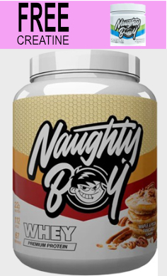 Naughty Boy whey protein offer creatine