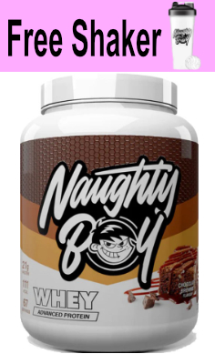 Naughty Boy whey 2kg free shaker