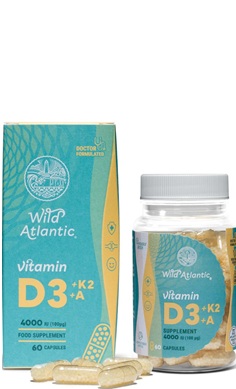 Wild Atlantic Vitamin D3+K2+A