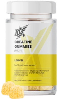 10X Athletic Creatine Gummies
