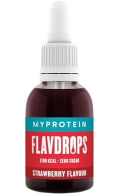 MyProtein FlavaDrops Flavour Drops strawberry