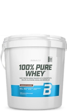 BioTech USA 100% Pure whey protein 4kg